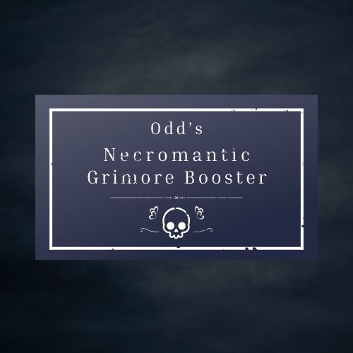 Odd's Necromantic Grimoire Booster for PlayStation