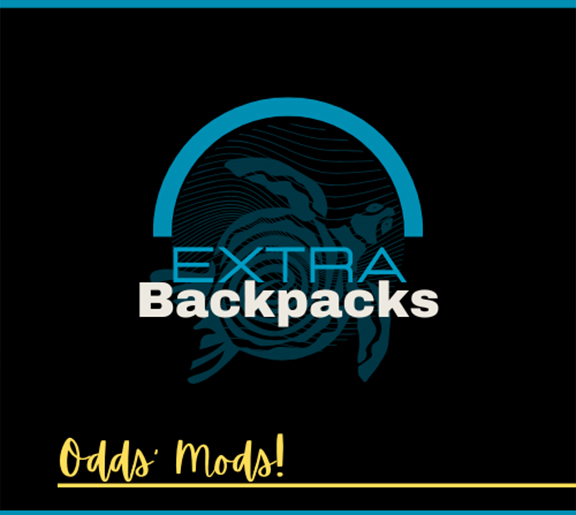 Extra Backpacks adds 3 new backpack mods to craft and two new backpacks to discover.